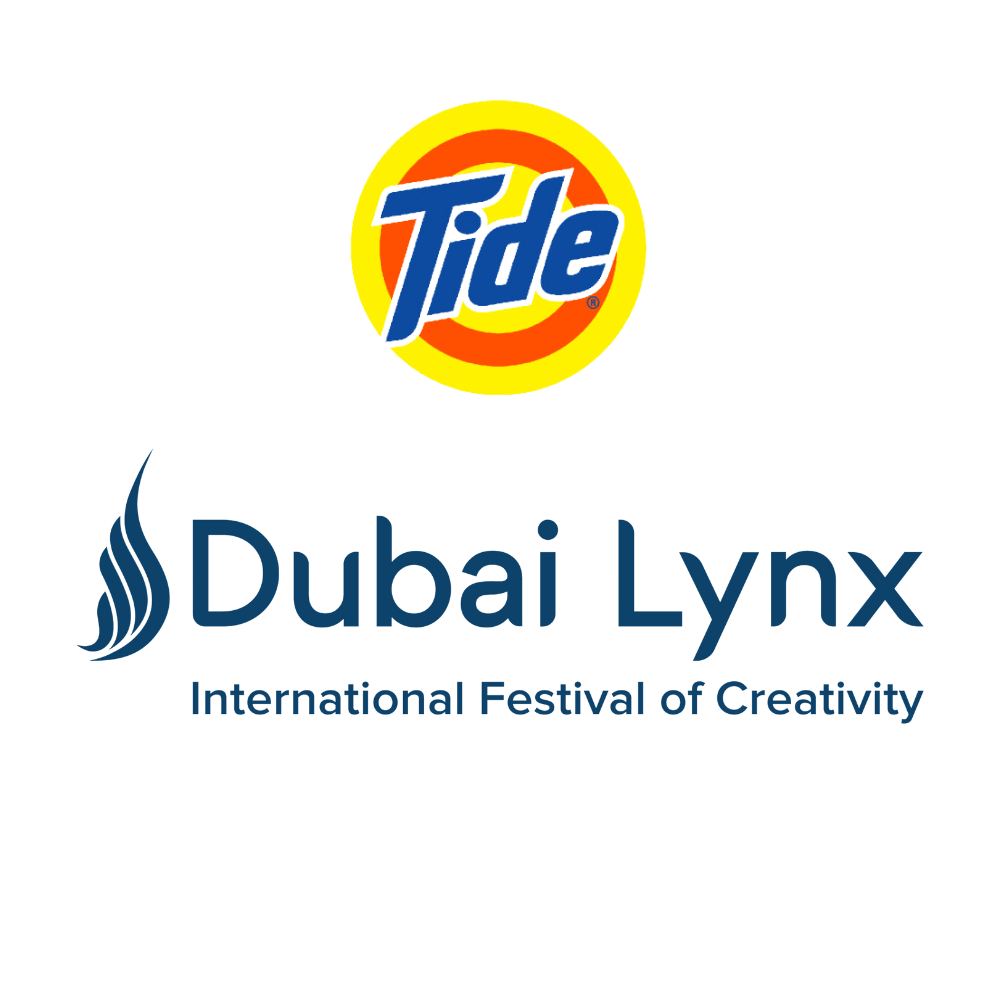 Logos of Tide and Dubai Lynx