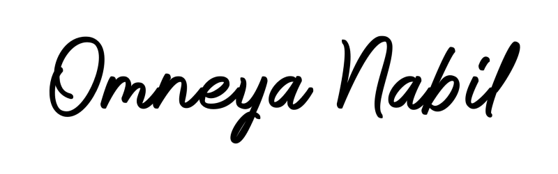 Omneya Nabil Logo - Black 2